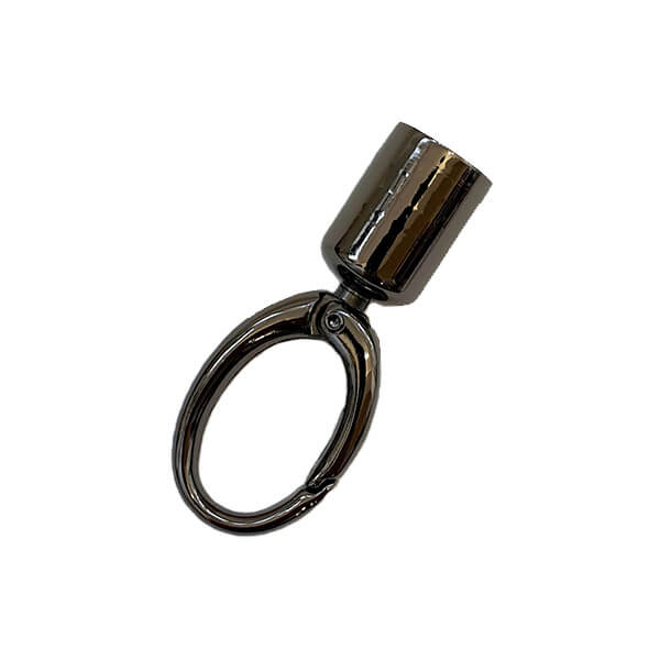 Carabină neagră tip clopoțel pentru mânere croșetate
