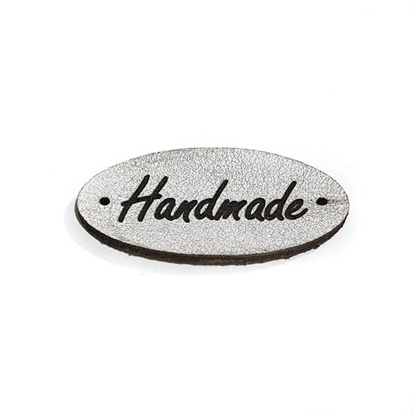 Etichetă piele naturală "Handmade"