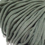 Fir de croșetat sau tricotat tip șnur din bumbac 3 mm - Olive