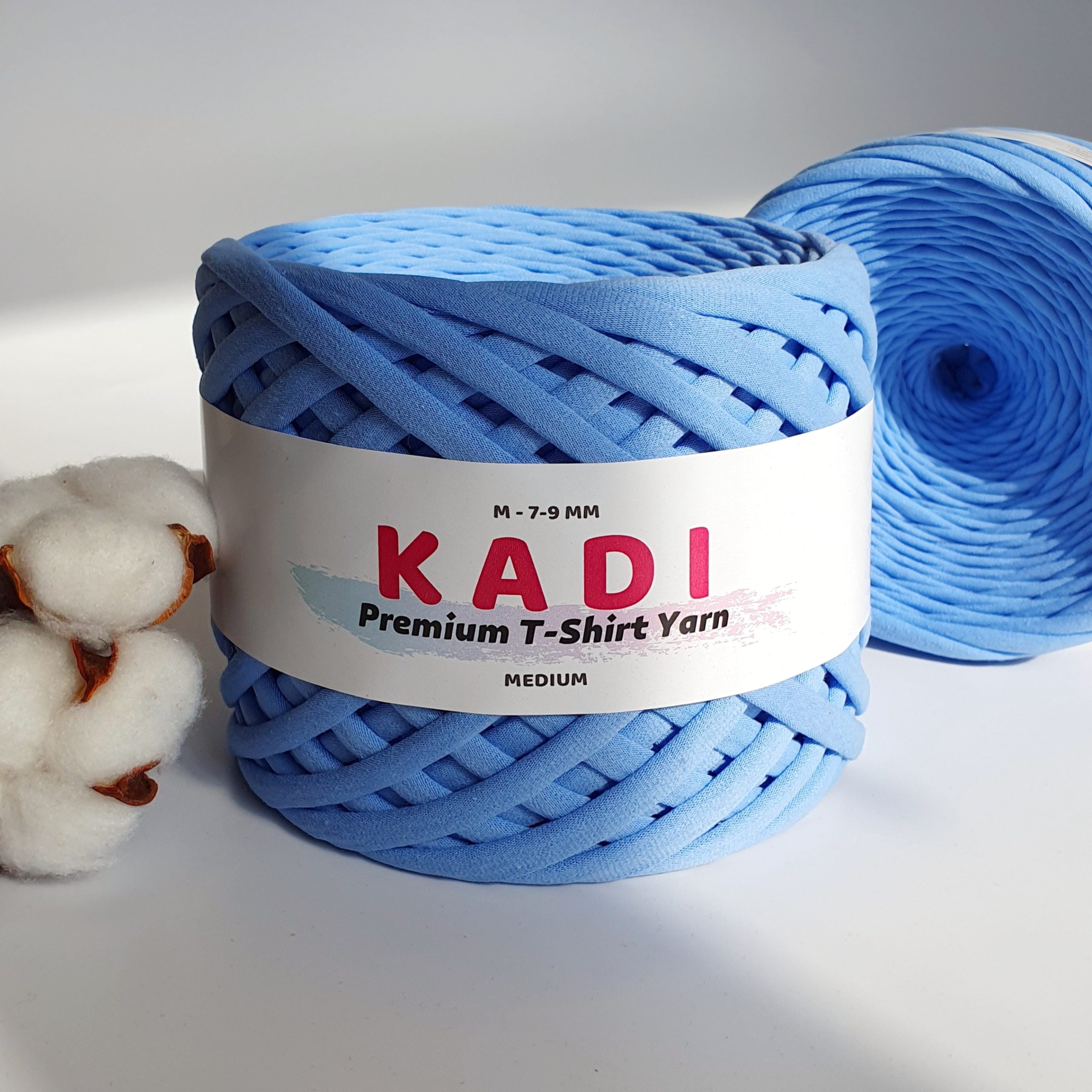 Fir panglică Premium KaDi Medium – Albastru Cerului