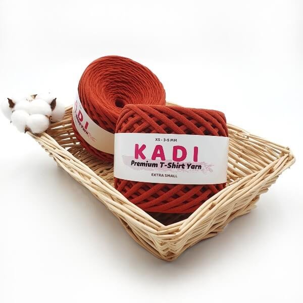 Fir panglică Premium KaDi XS – Cărămiziu